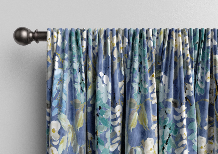 Wisteria, Marine - Made to Measure Curtains - Image 9